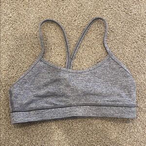 lululemon athletica Gray Sports Bra